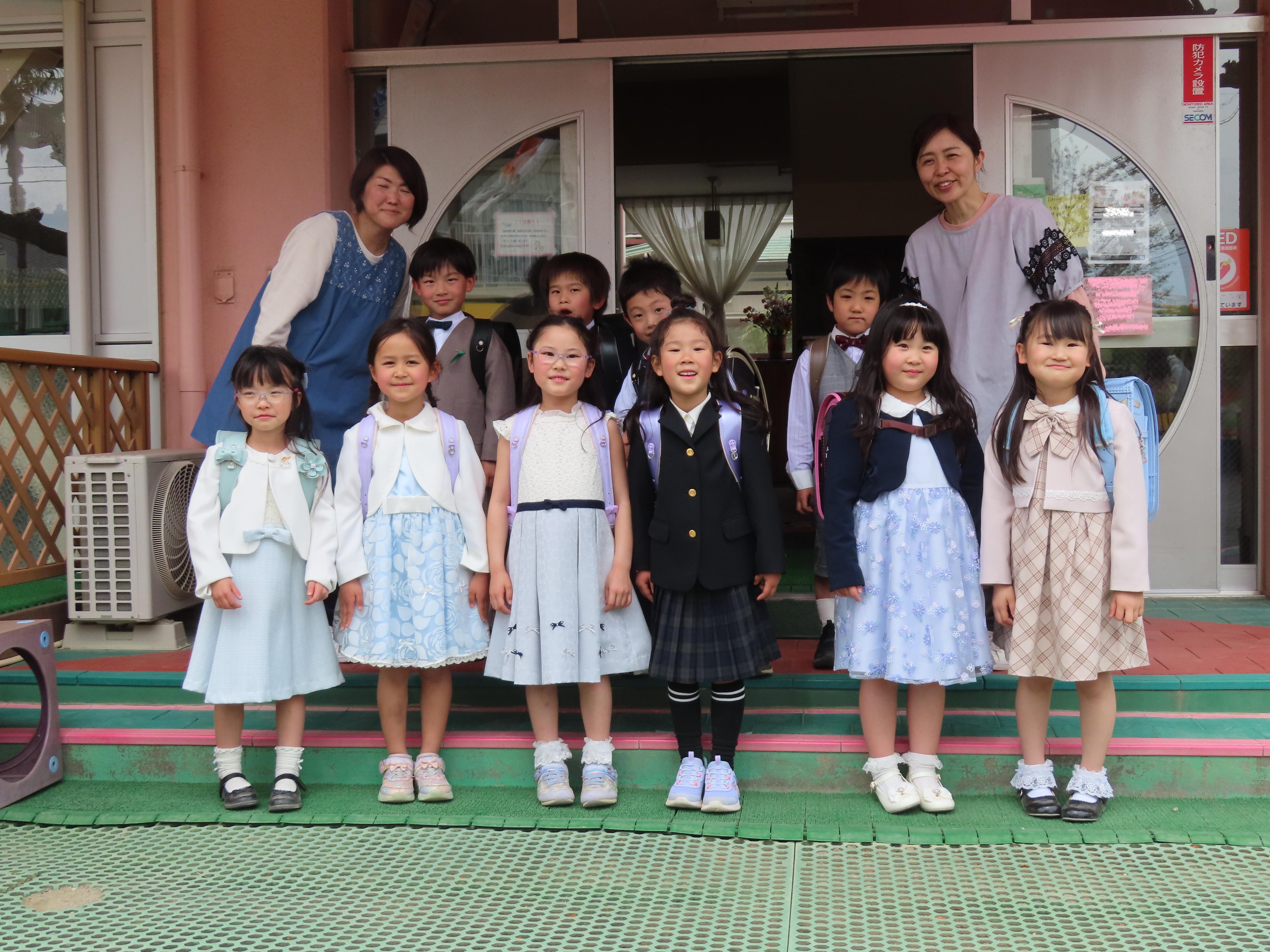 1年生になったよ!