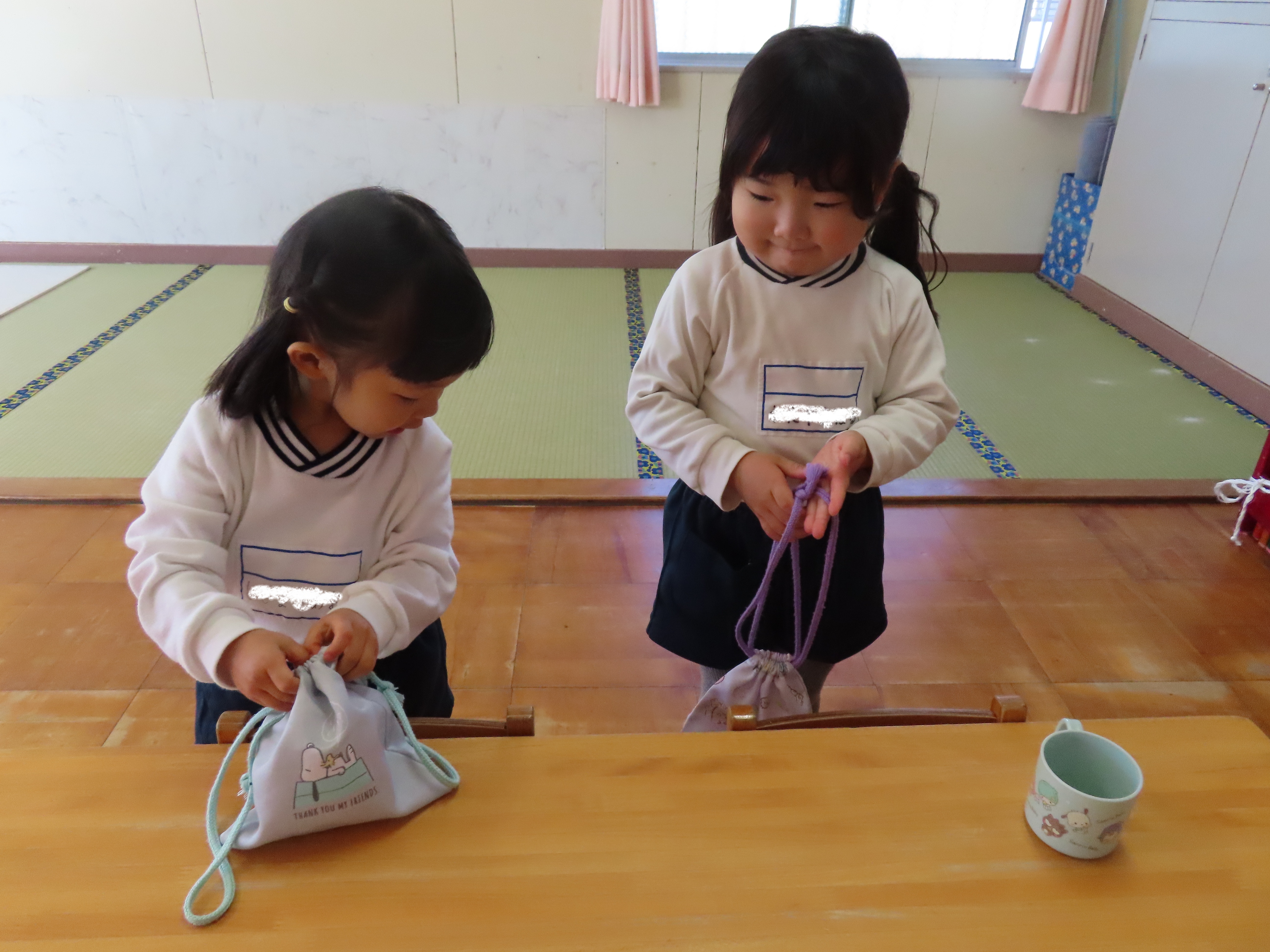 うがいができるようになったよ!