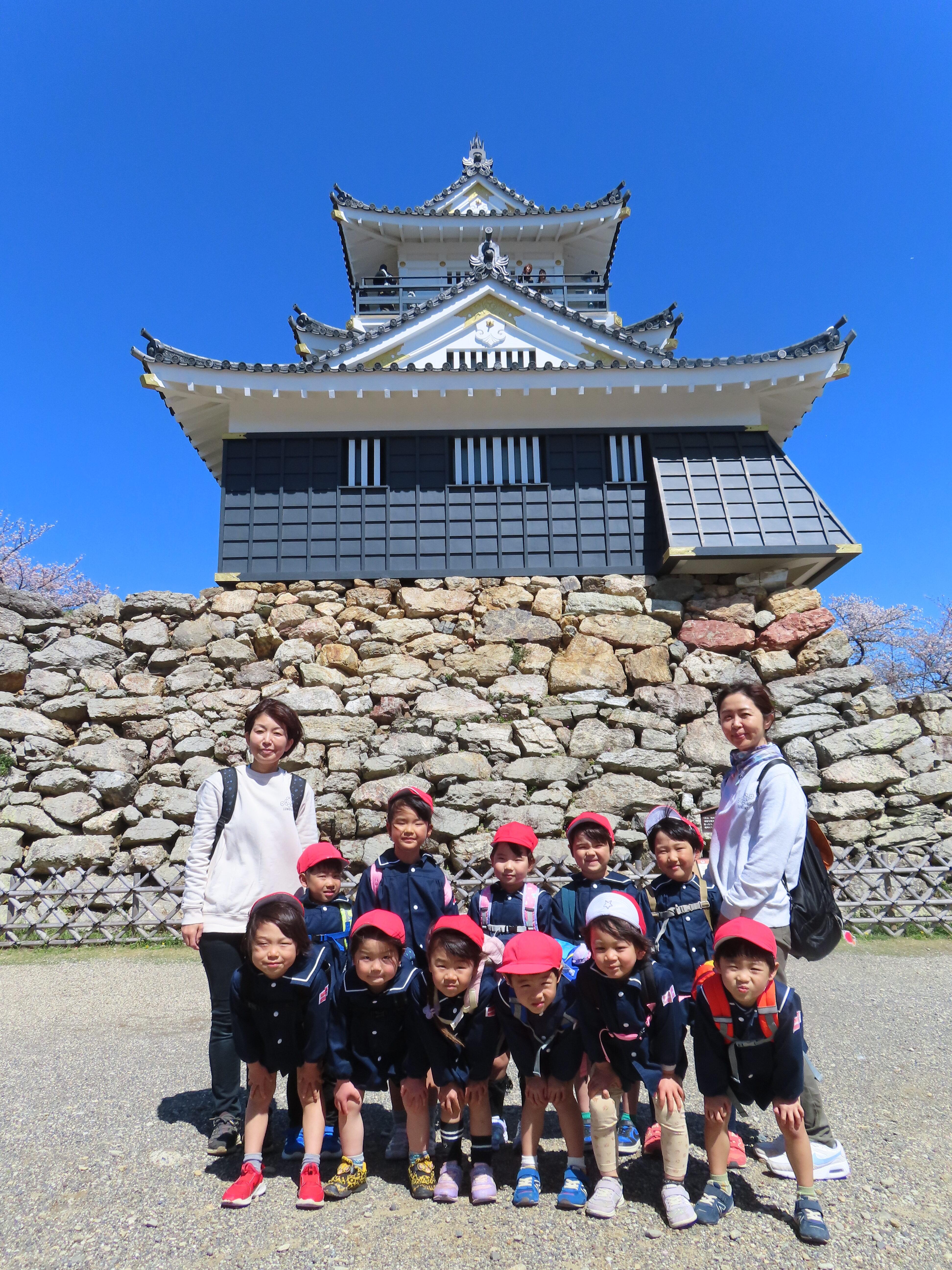 お花見ピクニックに行ったよ!