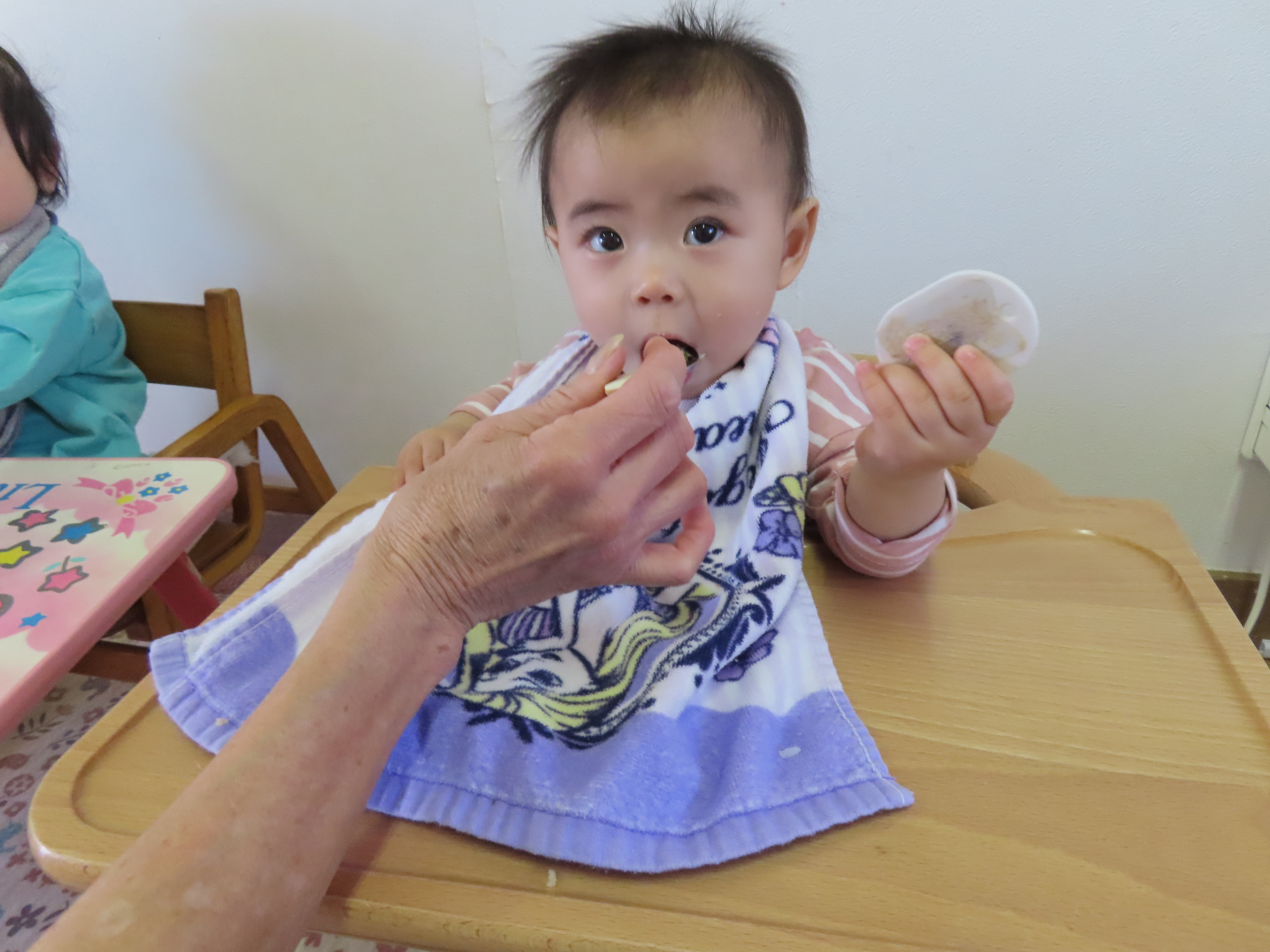給食おいしいね！